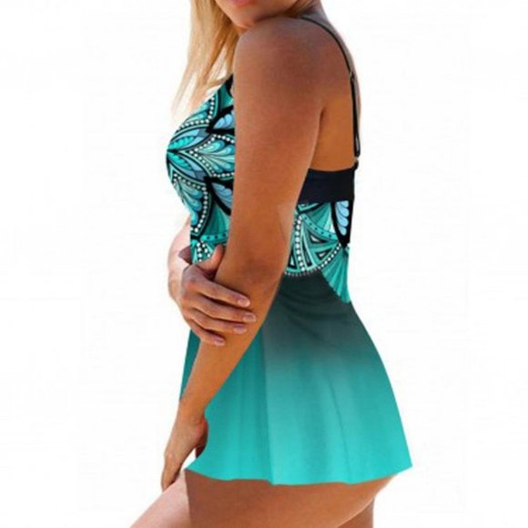 COPY - 2 Piece Bathing Suits For Women, Trendy Set J - Picture 3 of 7